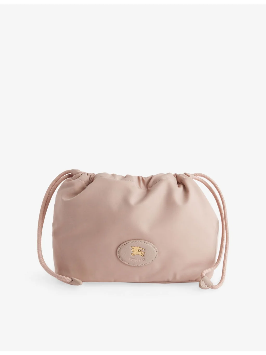 Reversible Horseshoe Drawstring Woven Pouch - 1