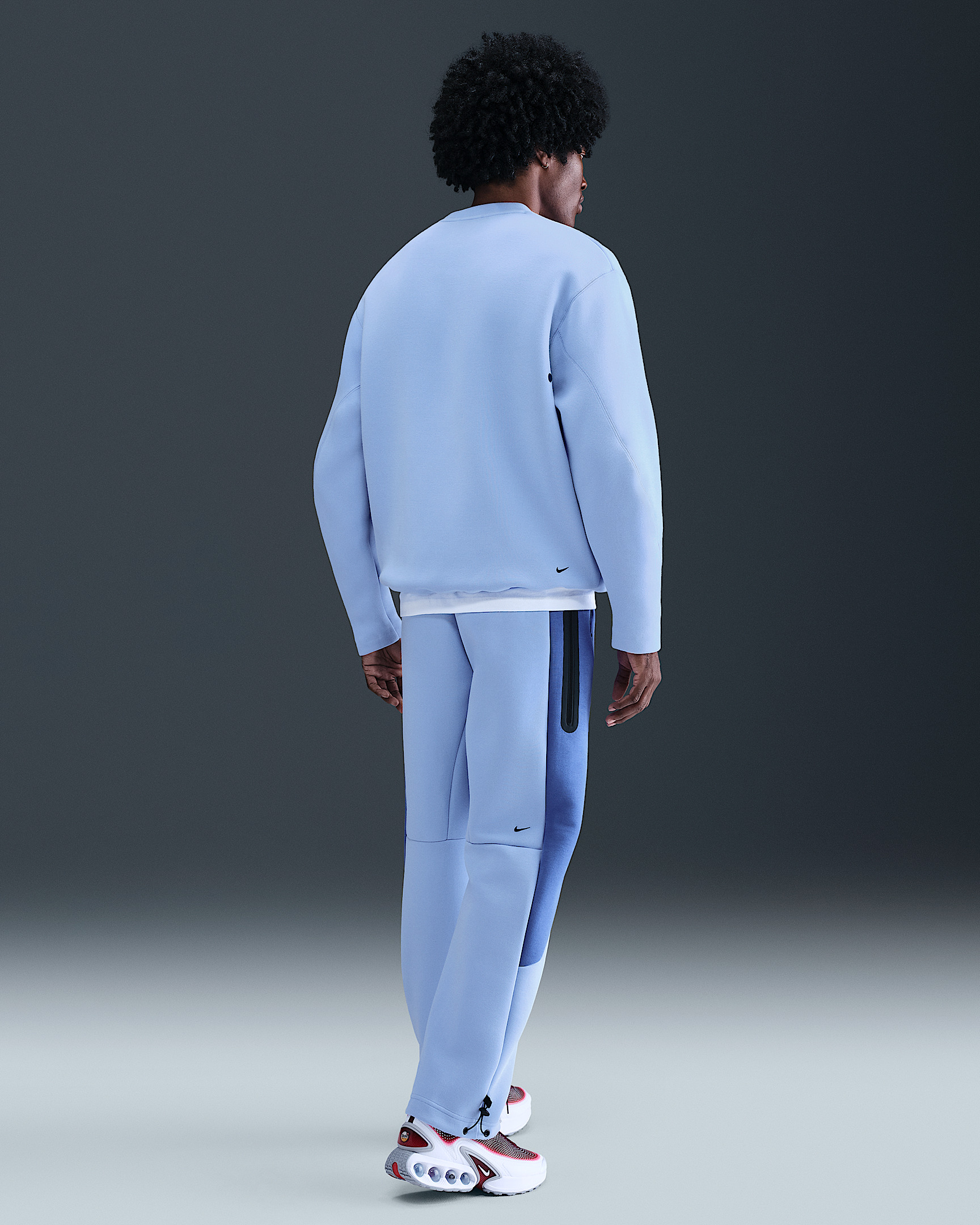 Nike Tech Men's Fleece Loose Fit Crew - 5