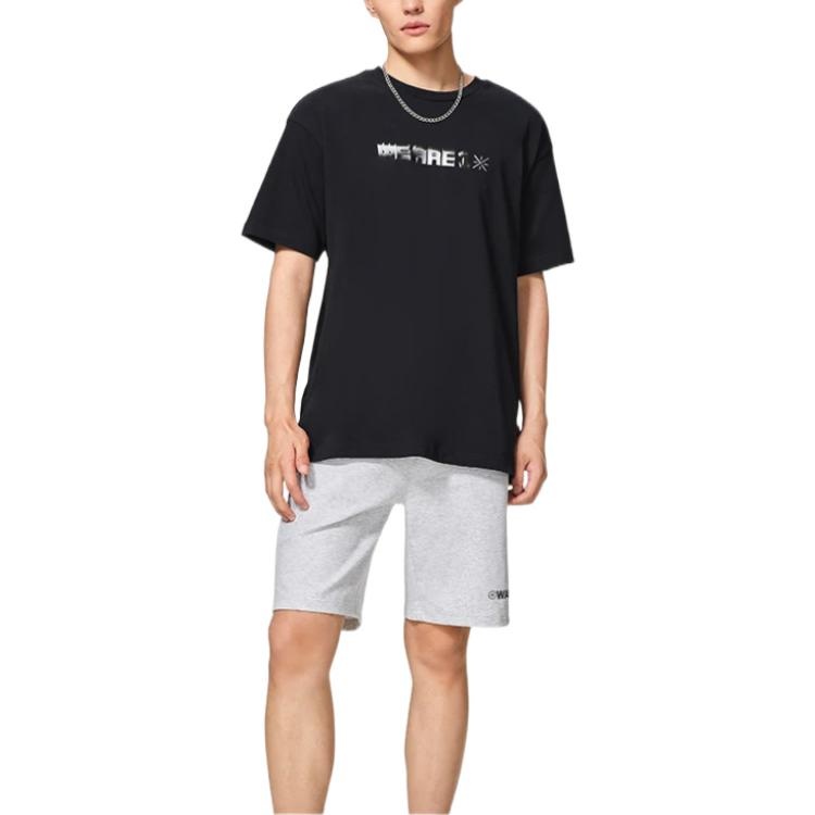 Li-Ning x Glare Way Of Wade Graphic T-shirt 'Black' AHSS643-1 - 3