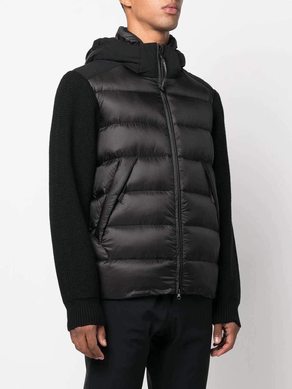 padded hooded jacket - 3