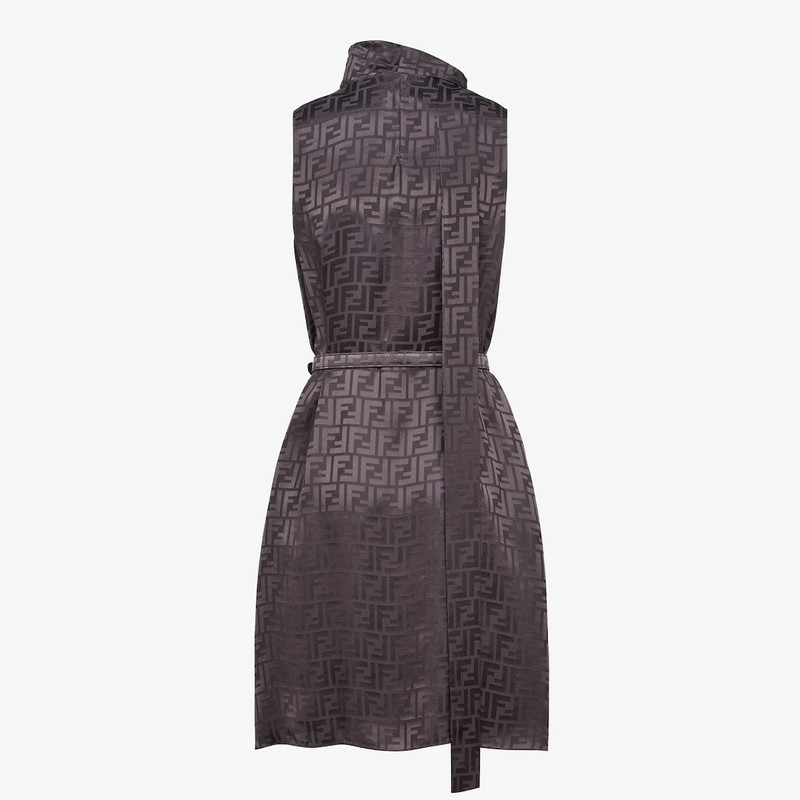 white christmas dresses Amazing 2010s Fendi by Karl Lagerfeld Striped Cotton Dress w Transpare –  Shrimpton Couture main image 1