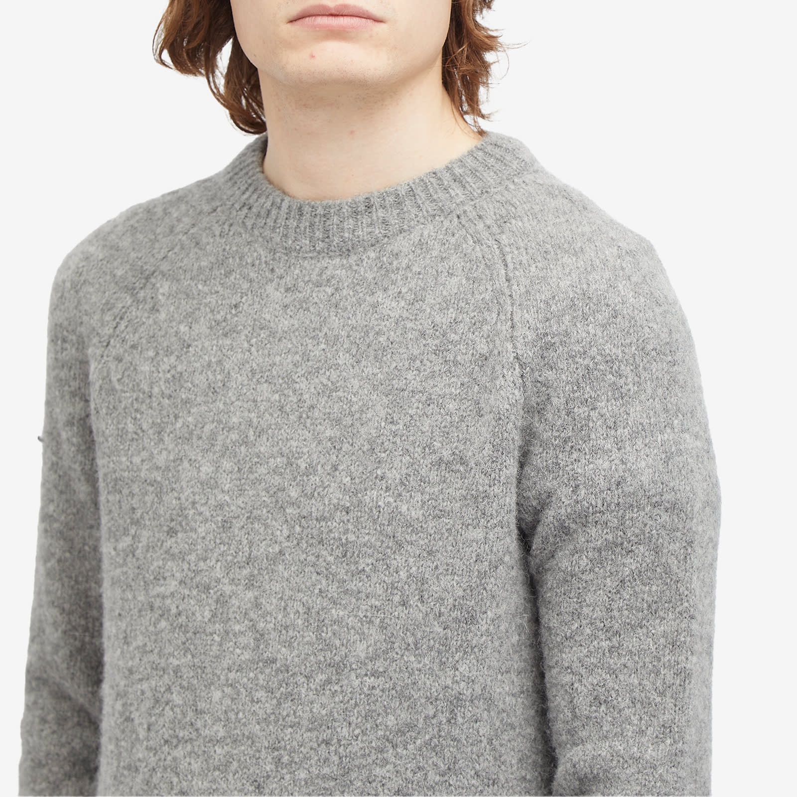 Dries Van Noten Melbourne Marl Crew Neck Jumper - 5