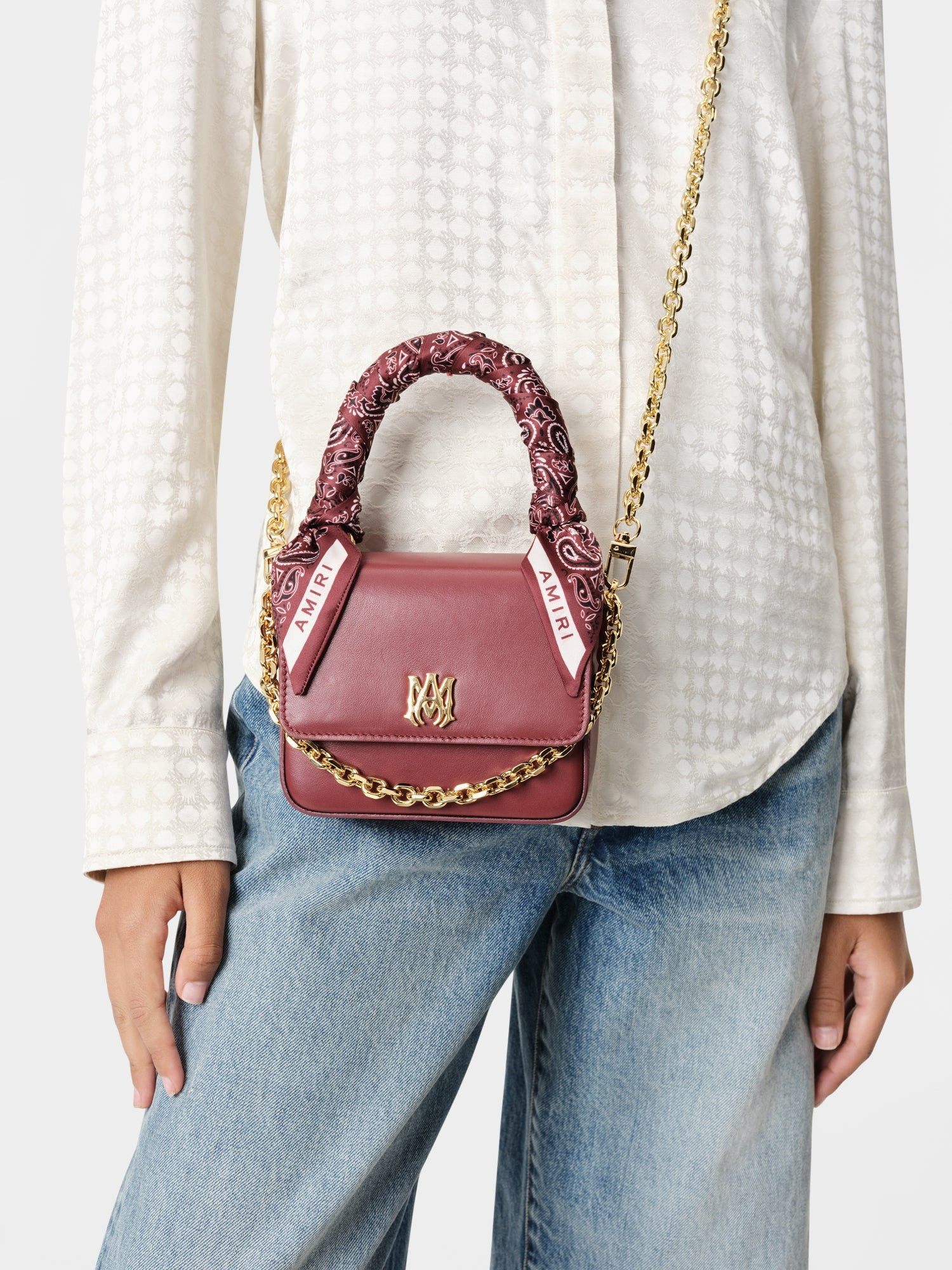 WOMEN'S MICRO MA BAG WITH CHAIN HANDLE - 7