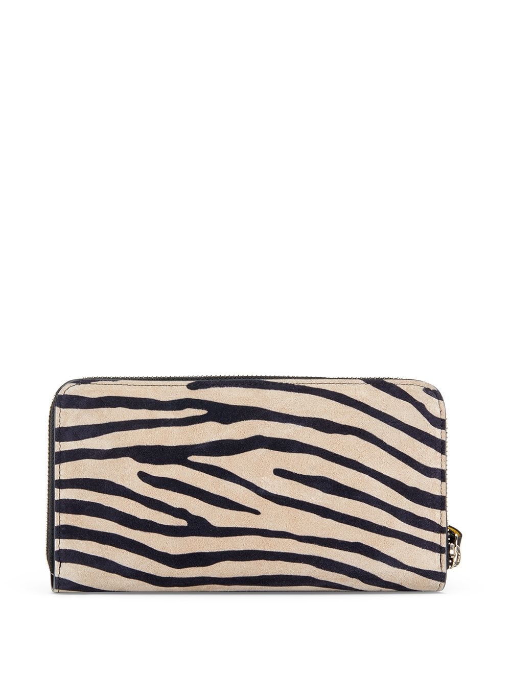 Paula zebra-print wallet - 2