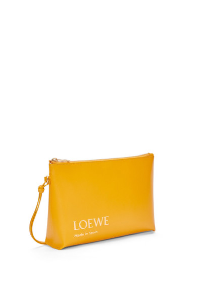 Loewe Embossed LOEWE T Pouch in shiny nappa calfskin outlook