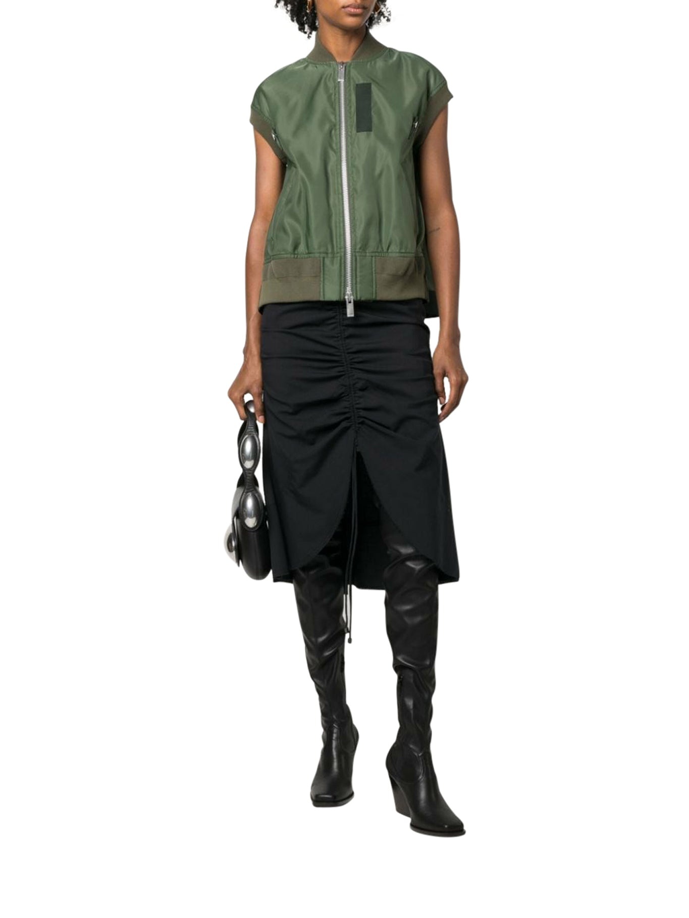 sacai NYLON TWILL VEST | suitnegozi | REVERSIBLE