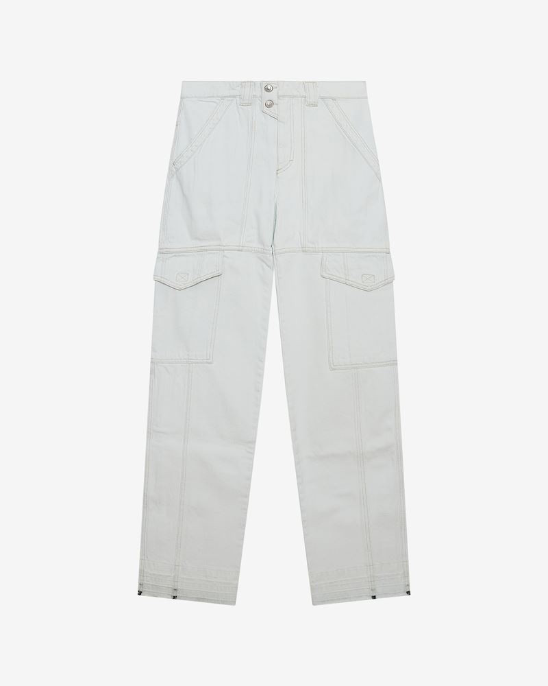 Isabel Marant Étoile VAYONEO DENIM TROUSERS outlook