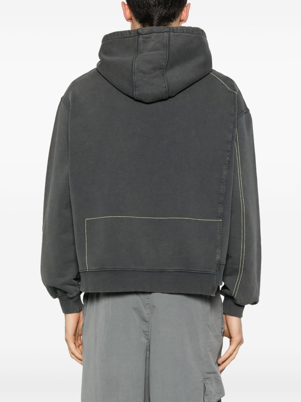 logo-detail hoodie - 4