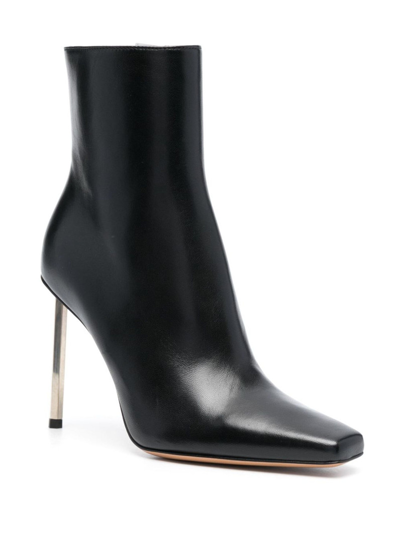 Allen 100mm leather ankle boots 2