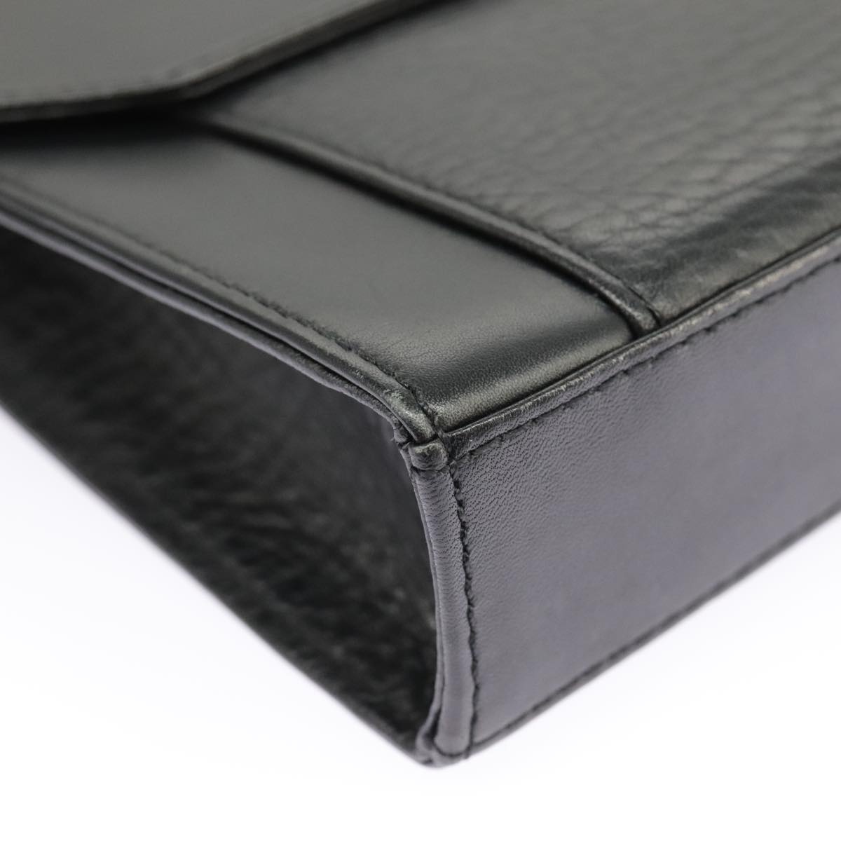 Burberry Shoulder Bag Leather Black - 14