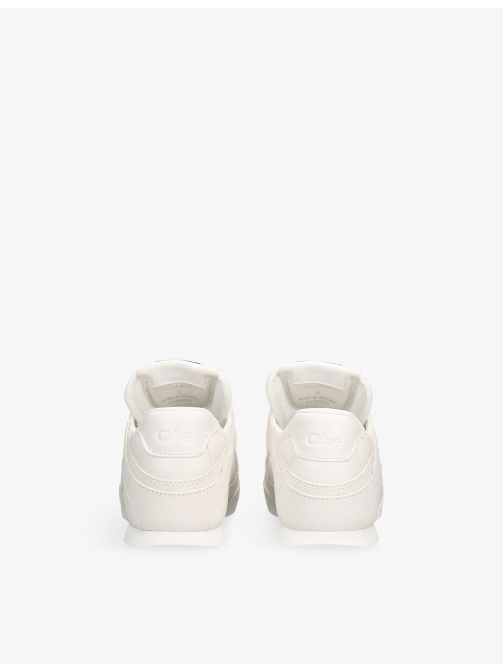 Kick Brand-Patch Leather Low-Top Trainers - 4
