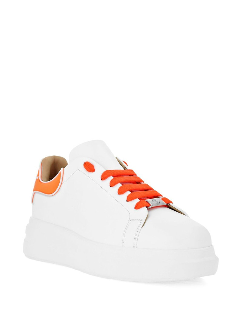 PHILIPP PLEIN leather sneakers outlook