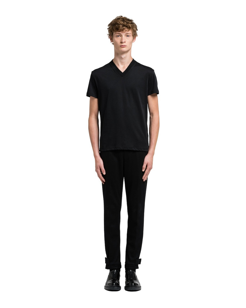 Prada Three Pack Cotton Jersey T-Shirts outlook