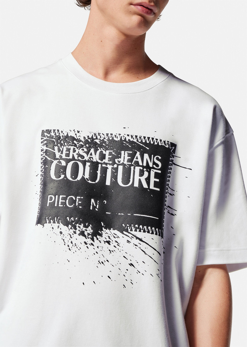 Piece Number Logo T-shirt 5