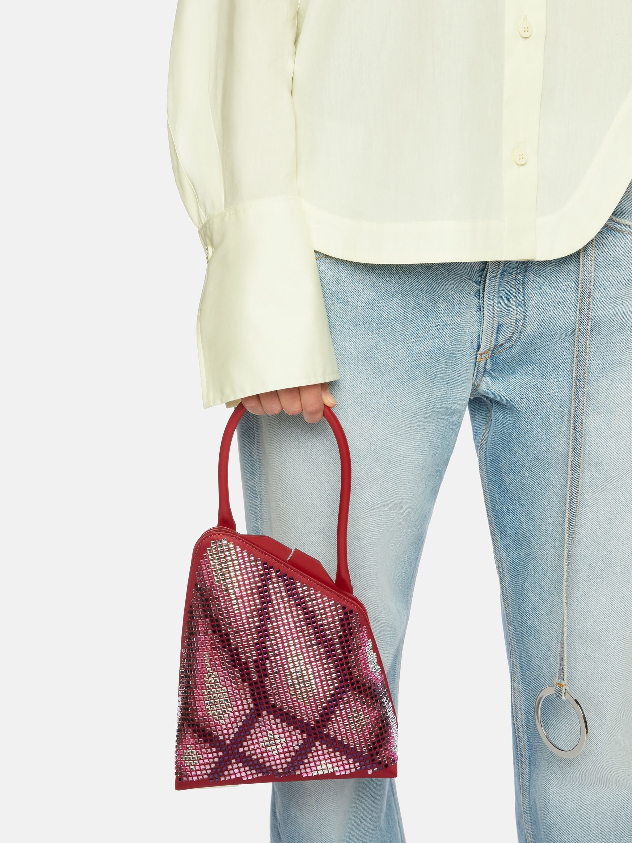 ''SUNSET'' RED DEGRADÈ SHOULDER BAG - 2