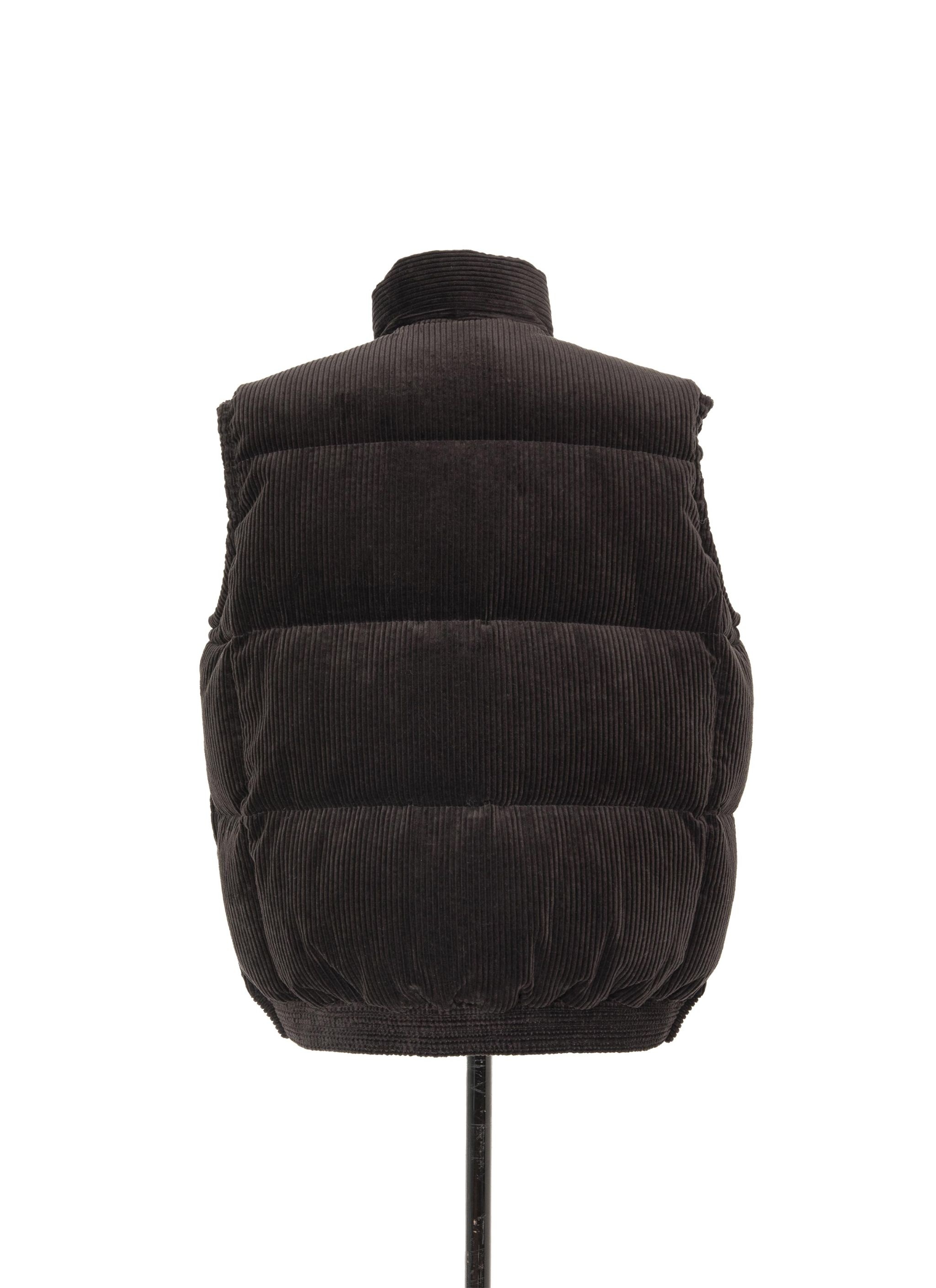 Corduroy Puffer Vest - 4