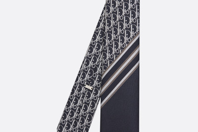 Dior Striped Dior Oblique Tie outlook