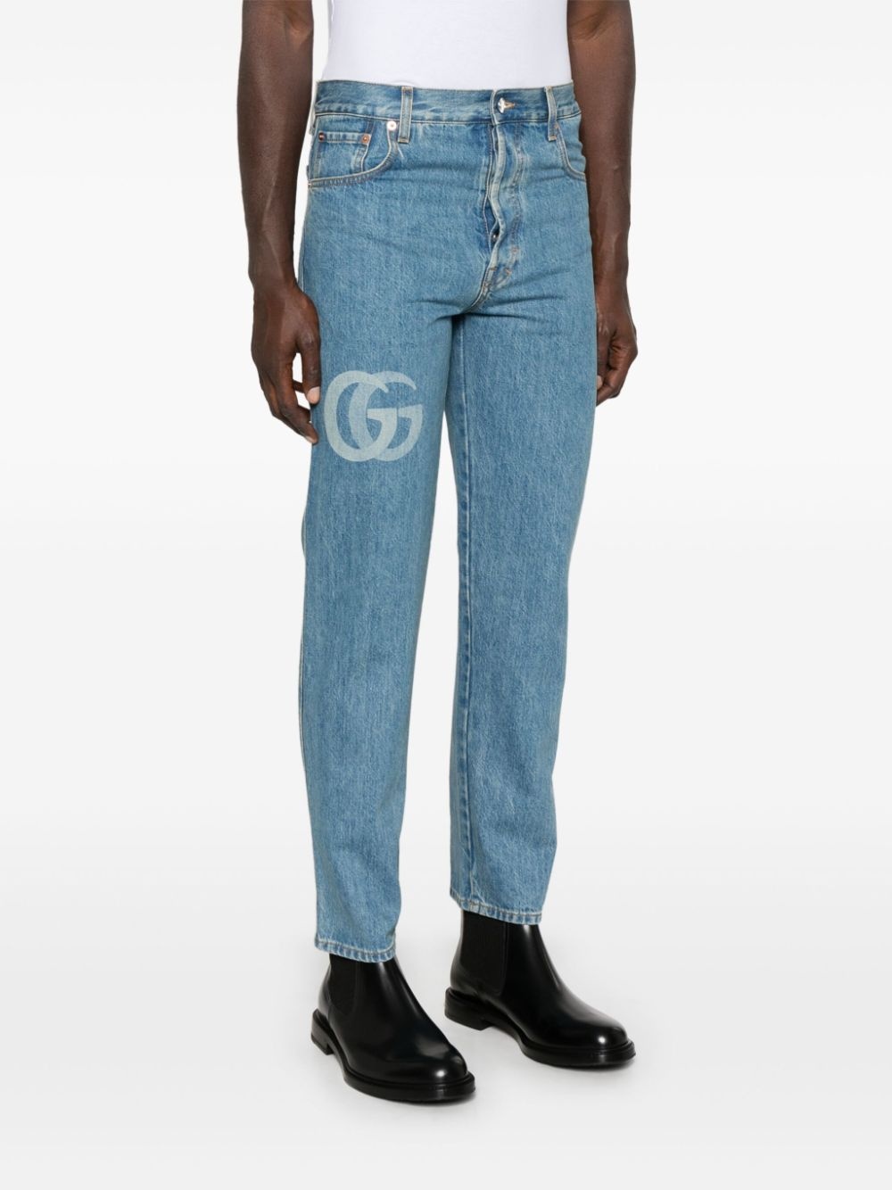 cropped jeans - 3
