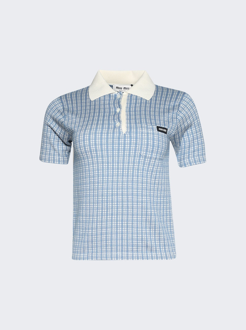Check Polo Top Pervinca 1