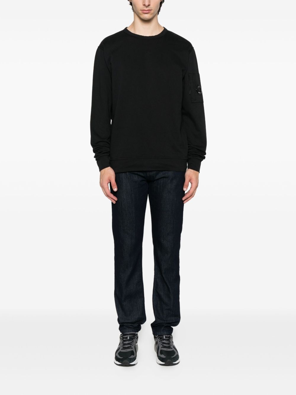 logo-detail sweatshirt - 2