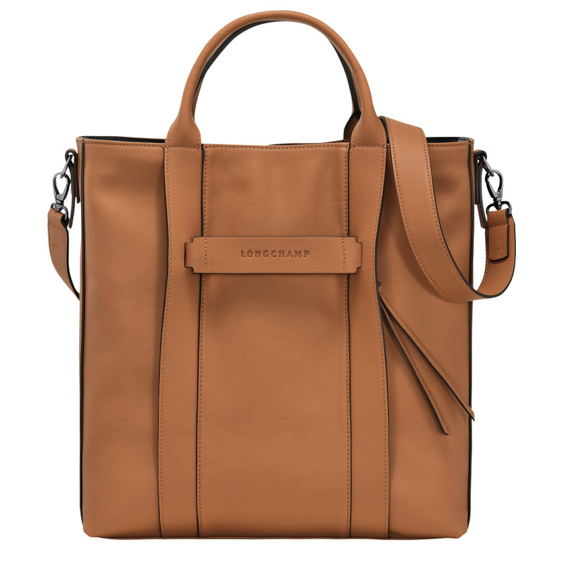 Longchamp 3D L Tote bag Natural - Leather 1