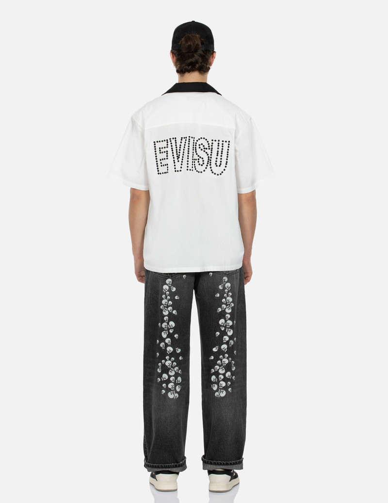 SKULL EMBROIDERY DAICOCK BAGGY JEANS 5