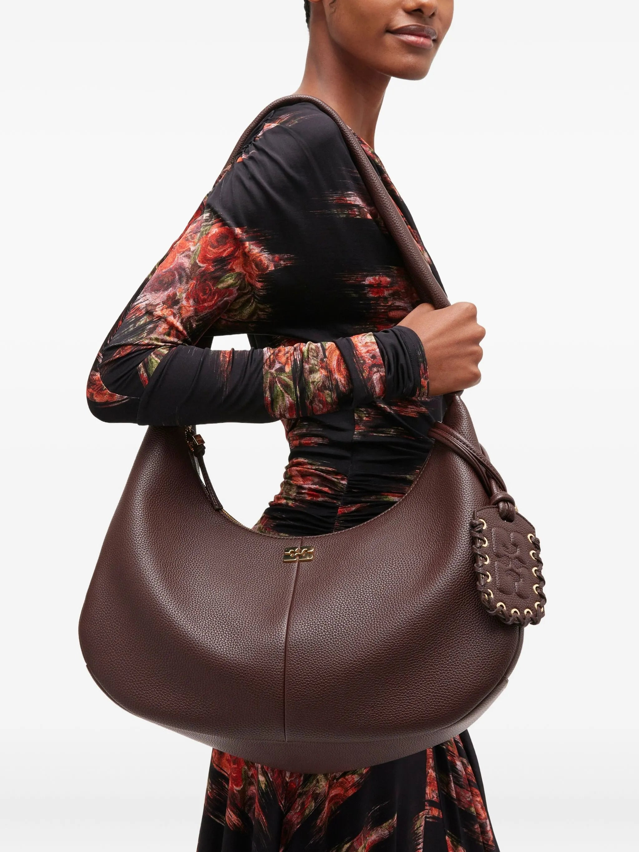 Ganni Medium Hobo Tote Bag - 2
