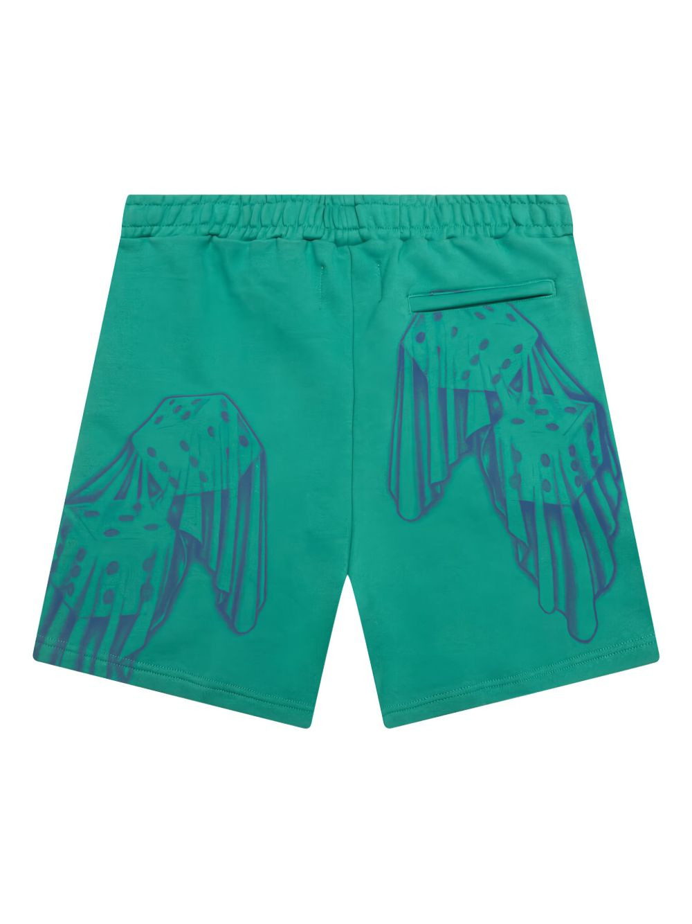 dice-print track shorts - 2