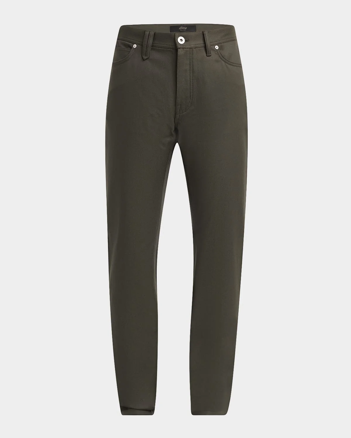 Men's Slim Twill Five-Pocket Pants - 1