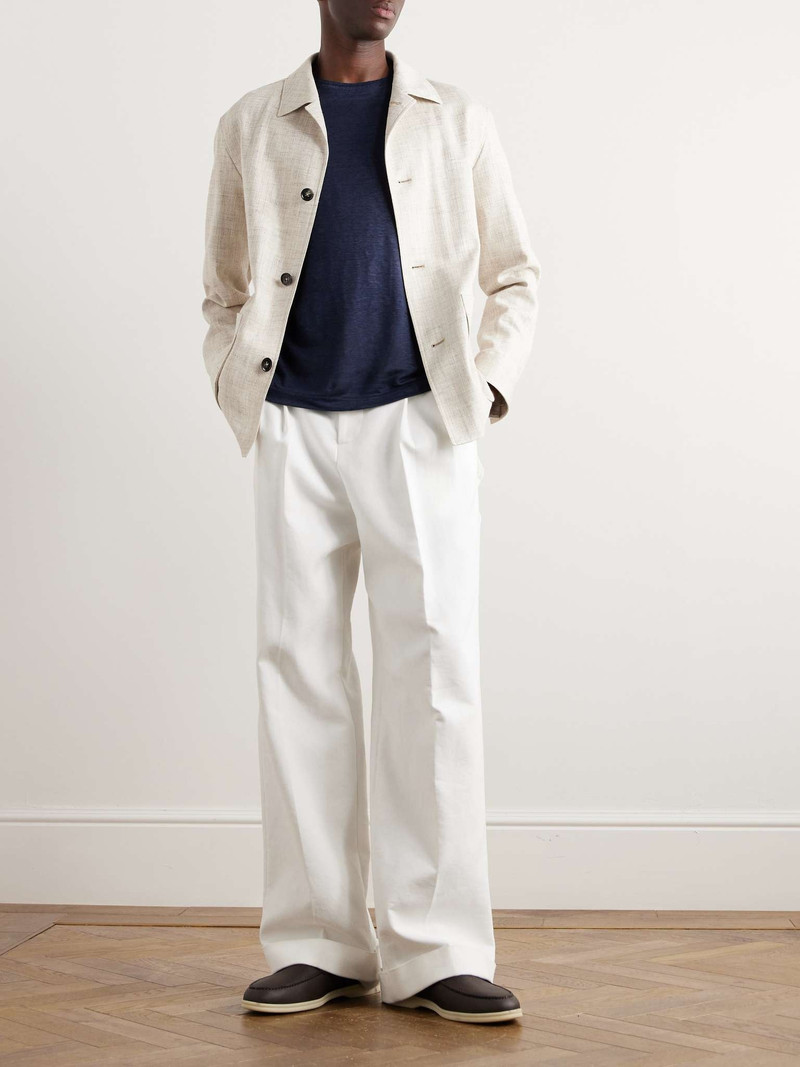 Loro Piana Linen-Jersey T-Shirt outlook