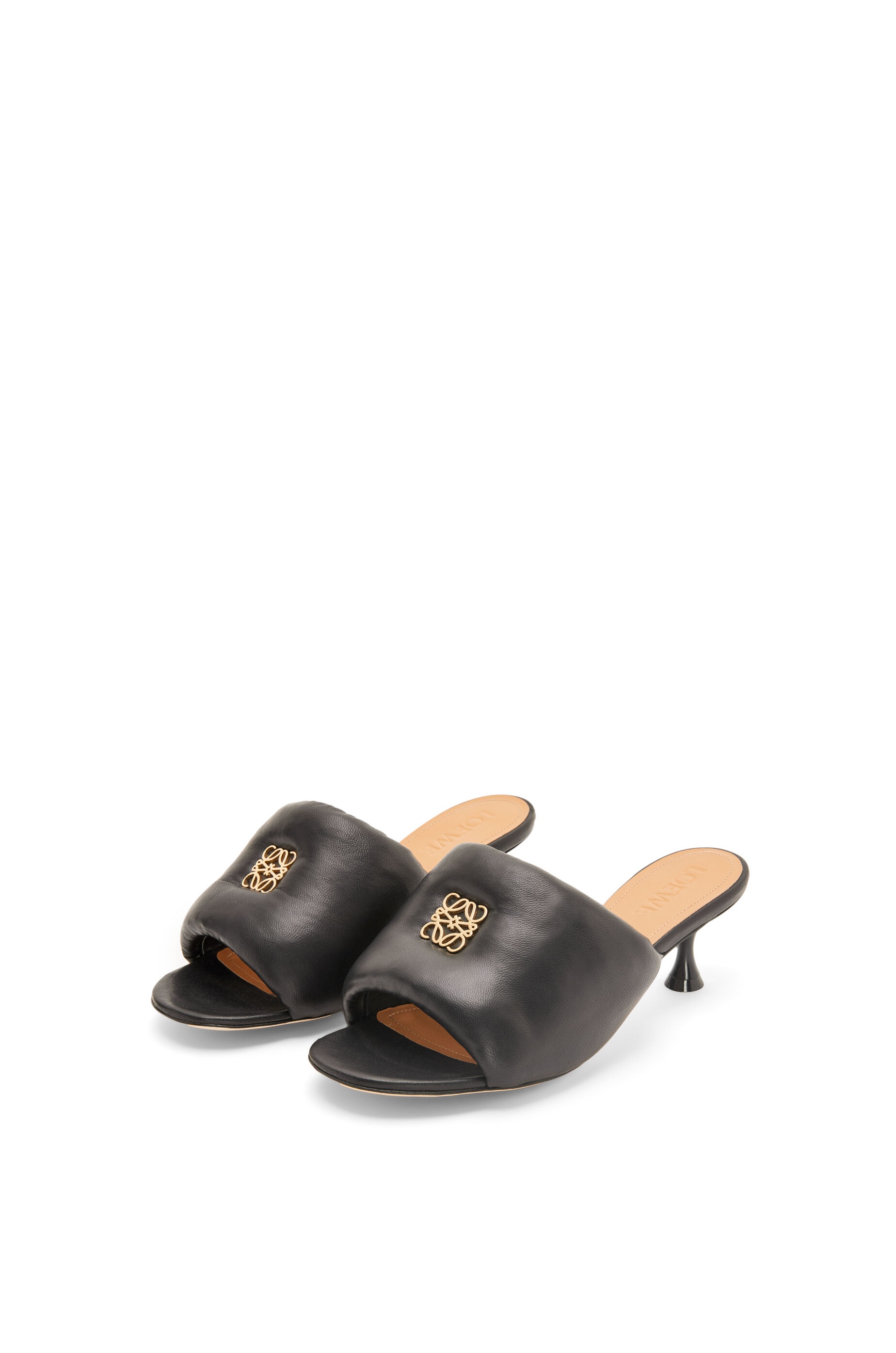 Anagram padded mule in lambskin - 2