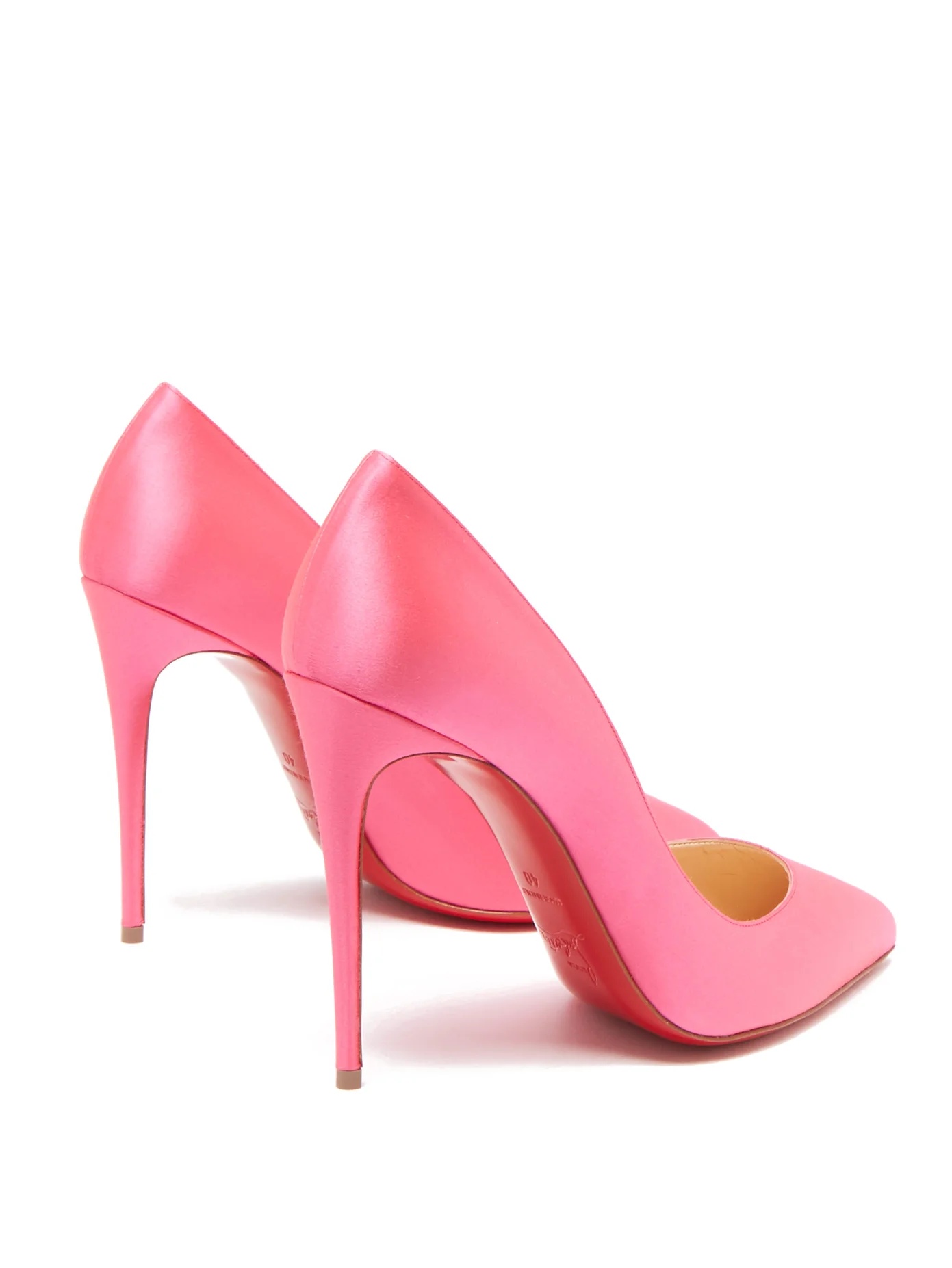 Pigalle Follies 100 satin pumps - 4