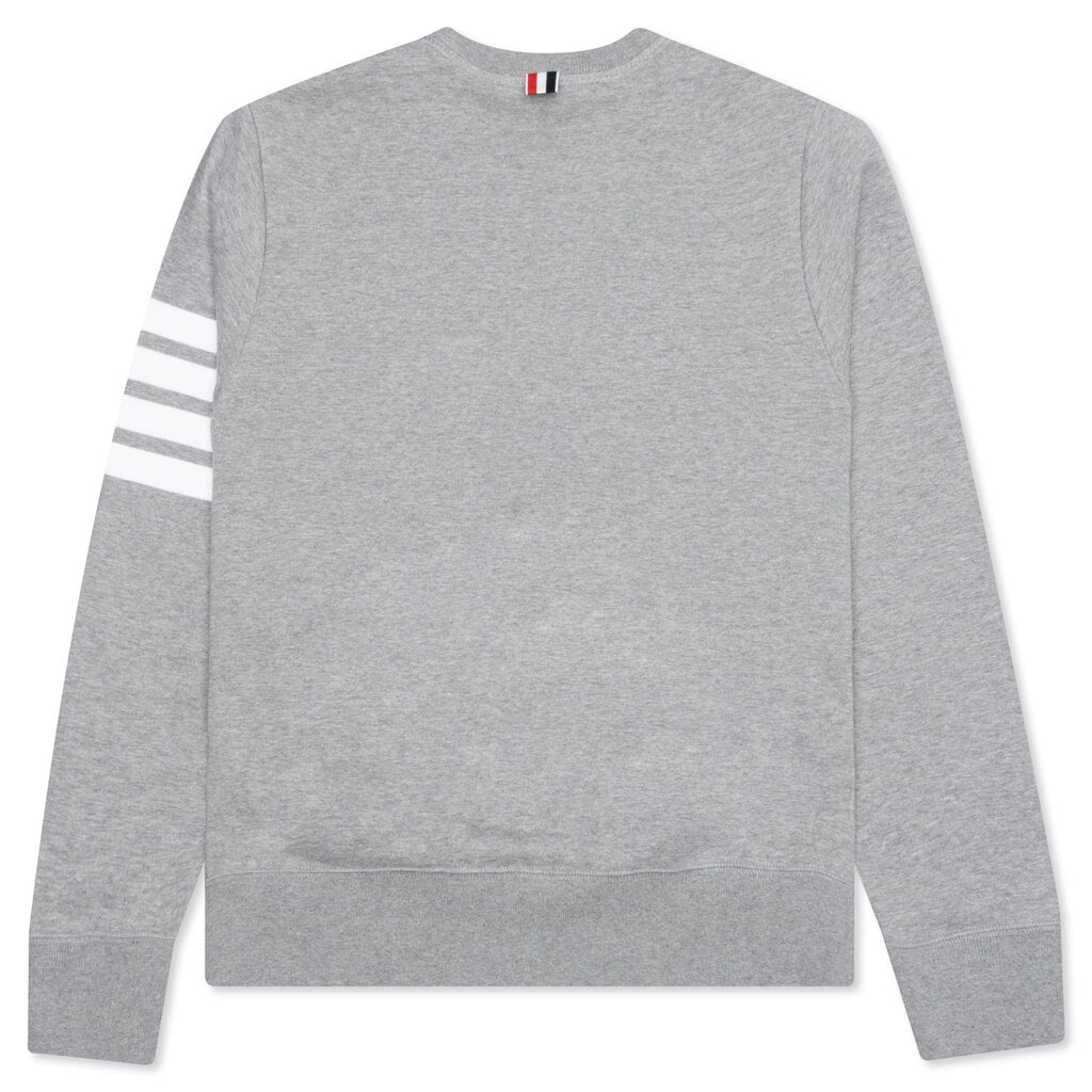 THOM BROWNE ENGINEERED 4-BAR JERSEY SWEATSHIRT - GREY - 2