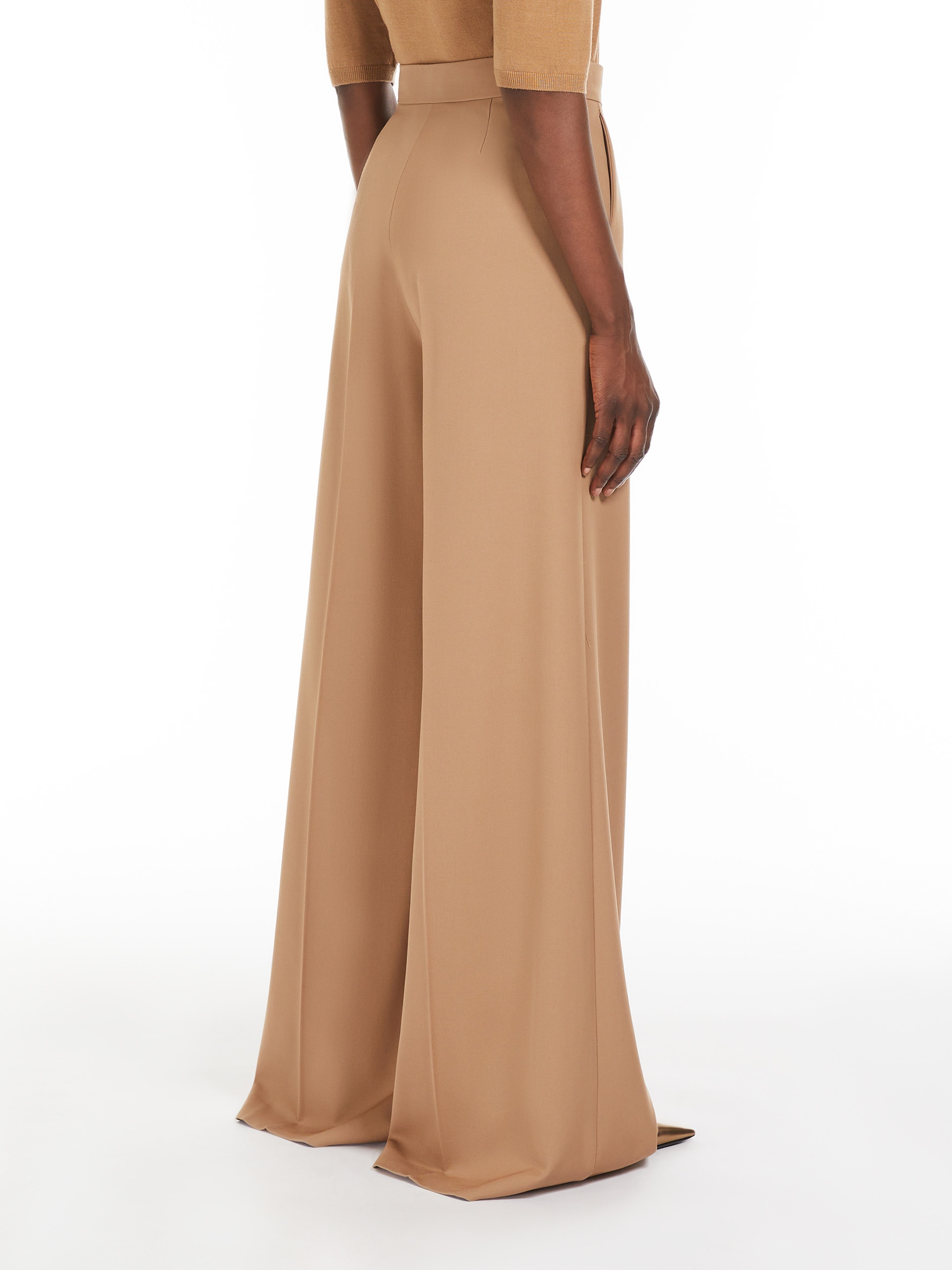 NINFA Gabardine wool trousers - 4