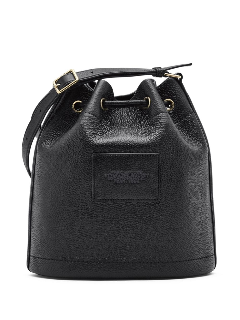 The Leather Shoulder bucket bag - 4