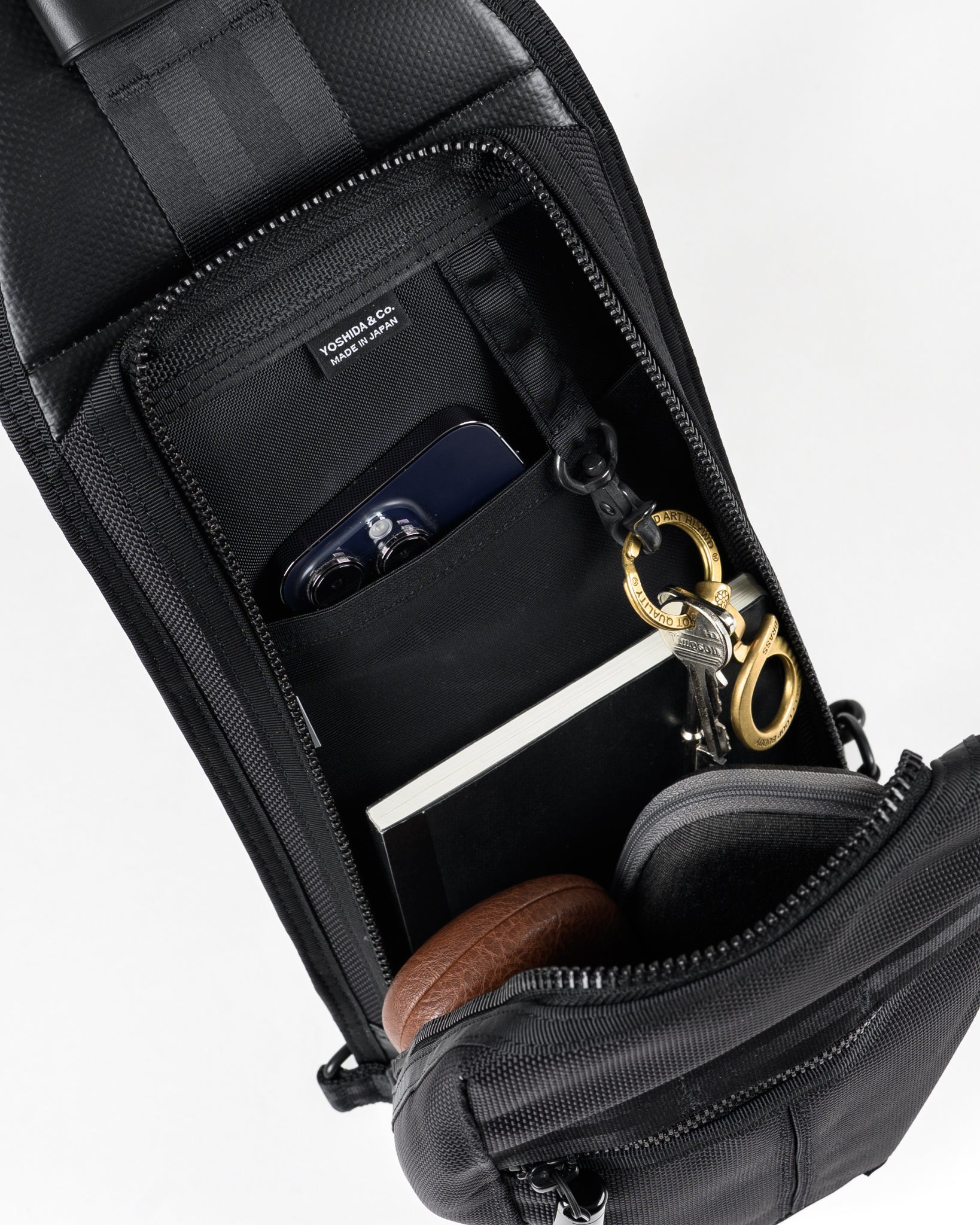 PORTER - YOSHIDA & CO. - HEAT SLING SHOULDER BAG - BLACK - 15