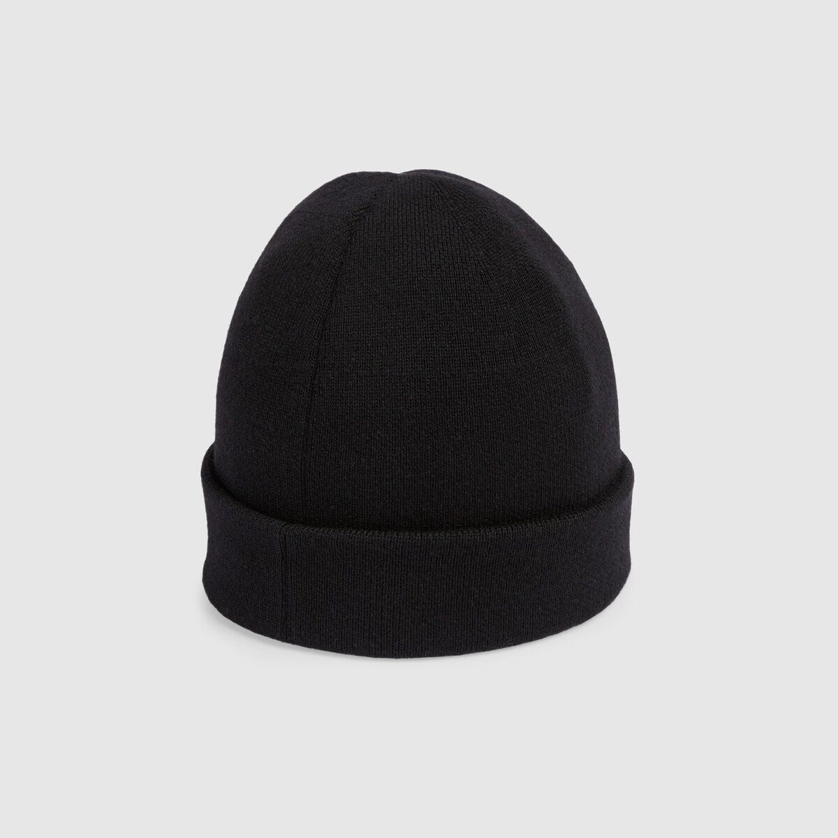 Wool hat with Gucci label - 3