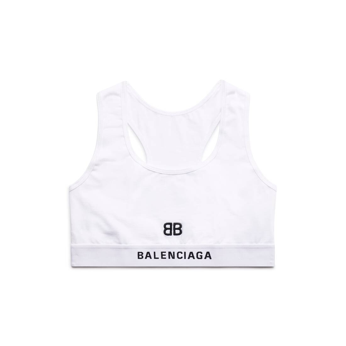 Women's Sports Bra in White - 1