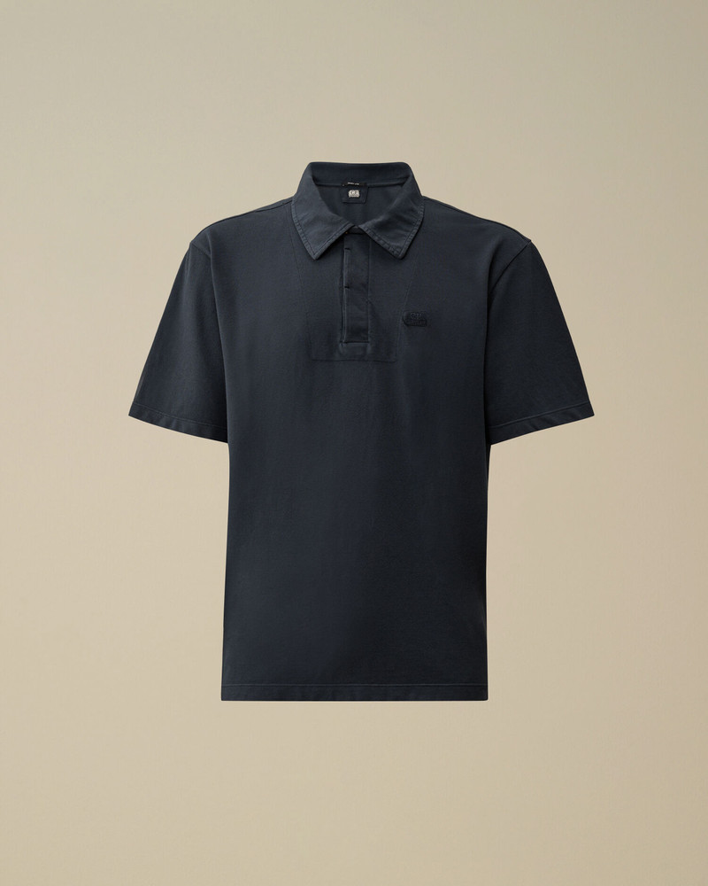 24/1 Piquet Button Short Sleeve Polo 1