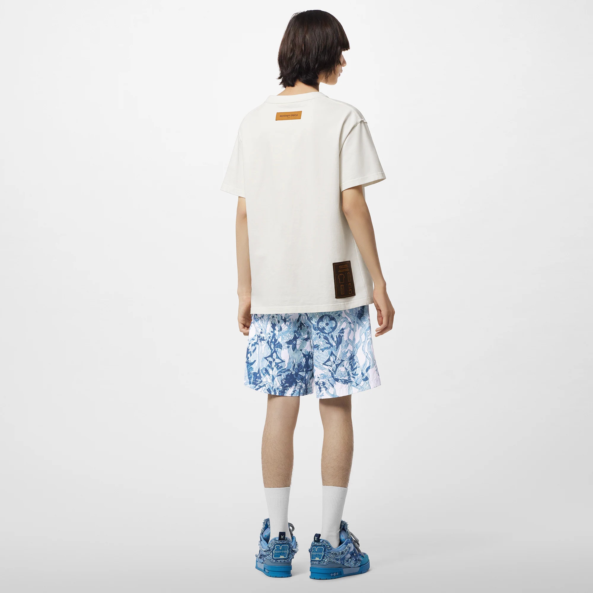 Printed Nylon Swim Shorts - 3