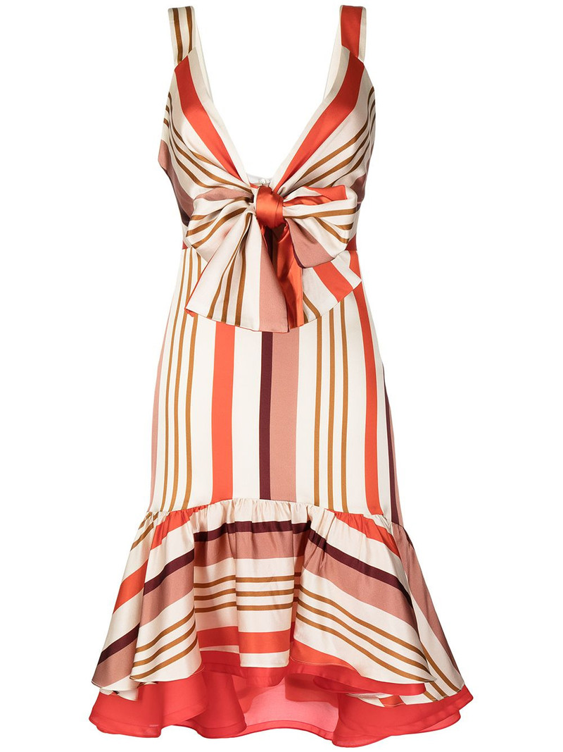 Arbore striped midi dress 1