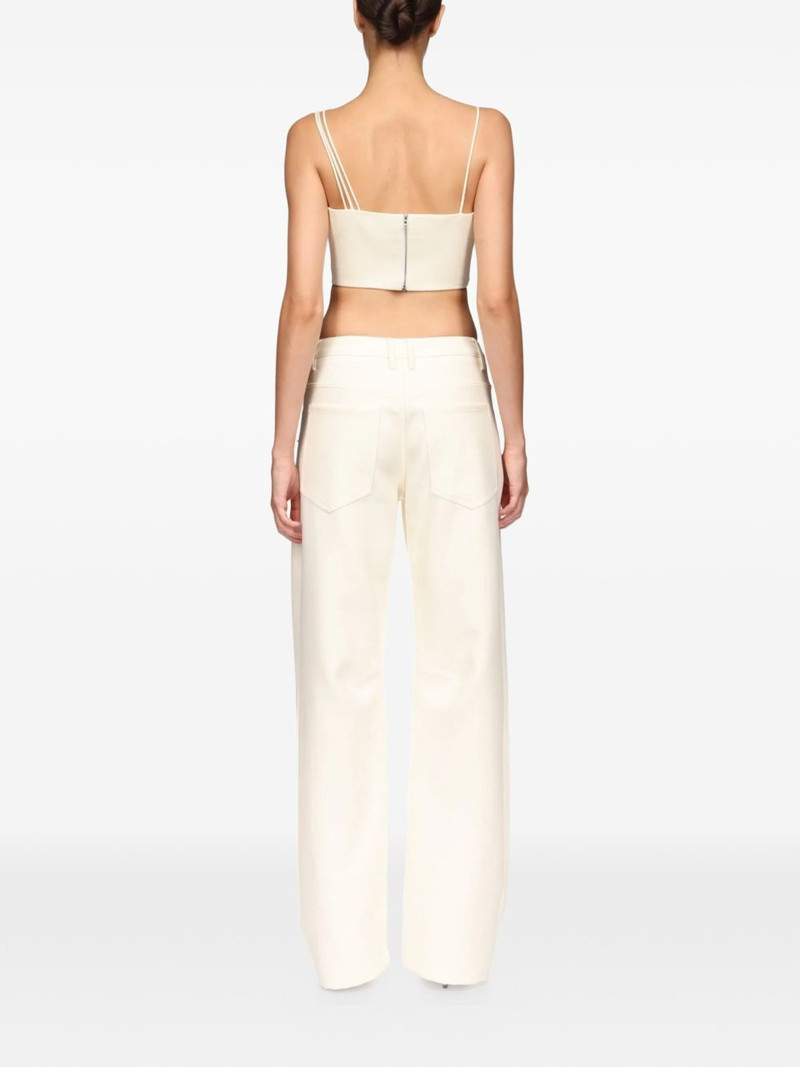 floral appliqué trousers 5