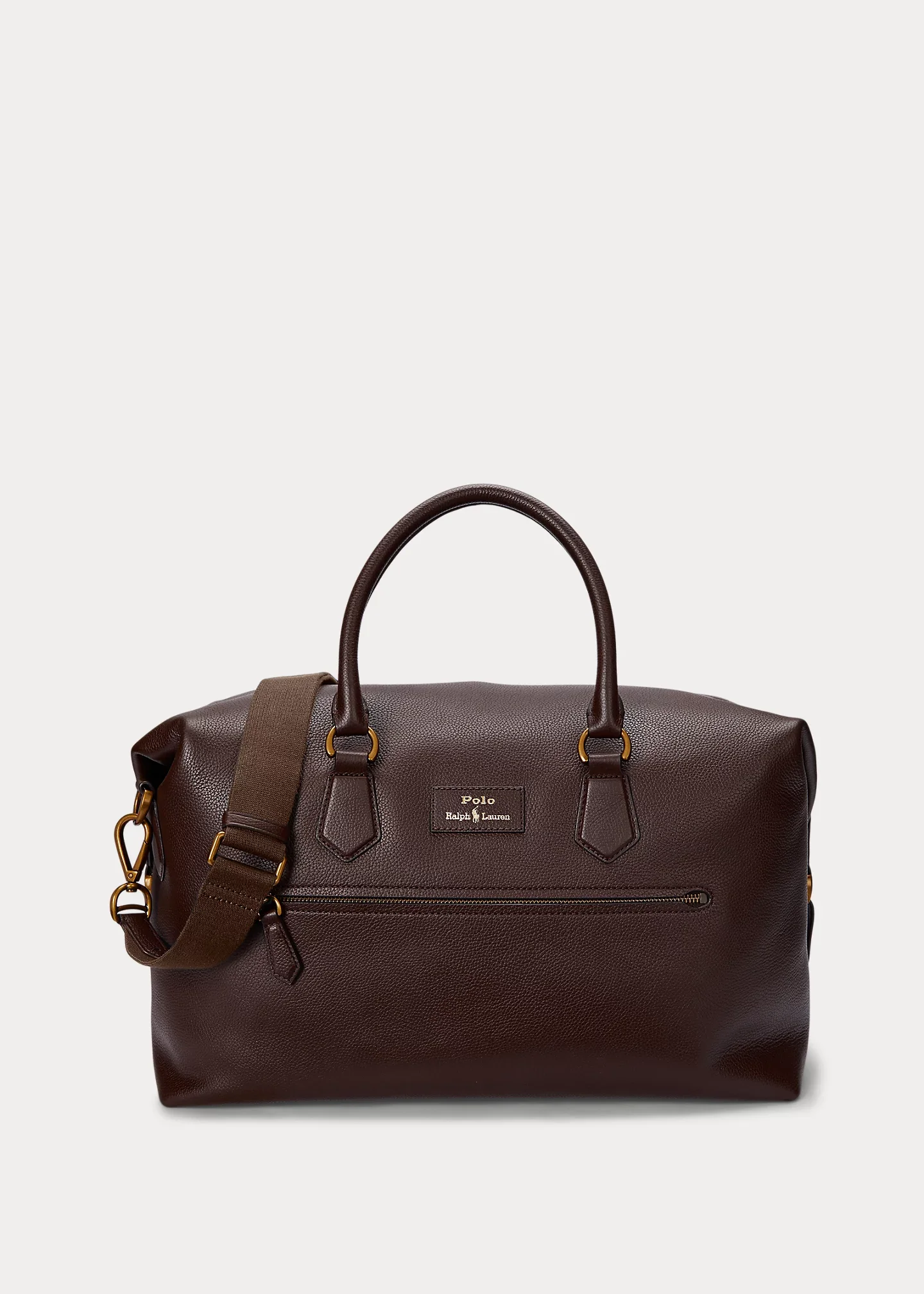 Pebbled Leather Duffel - 1