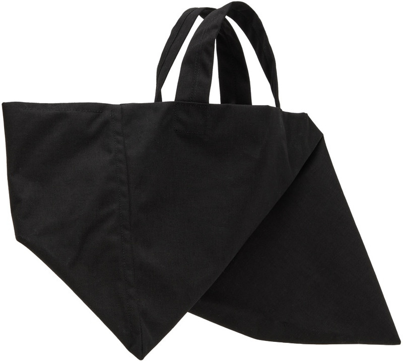 BLACK COMME des GARÇONS Black Small Folded Tote outlook