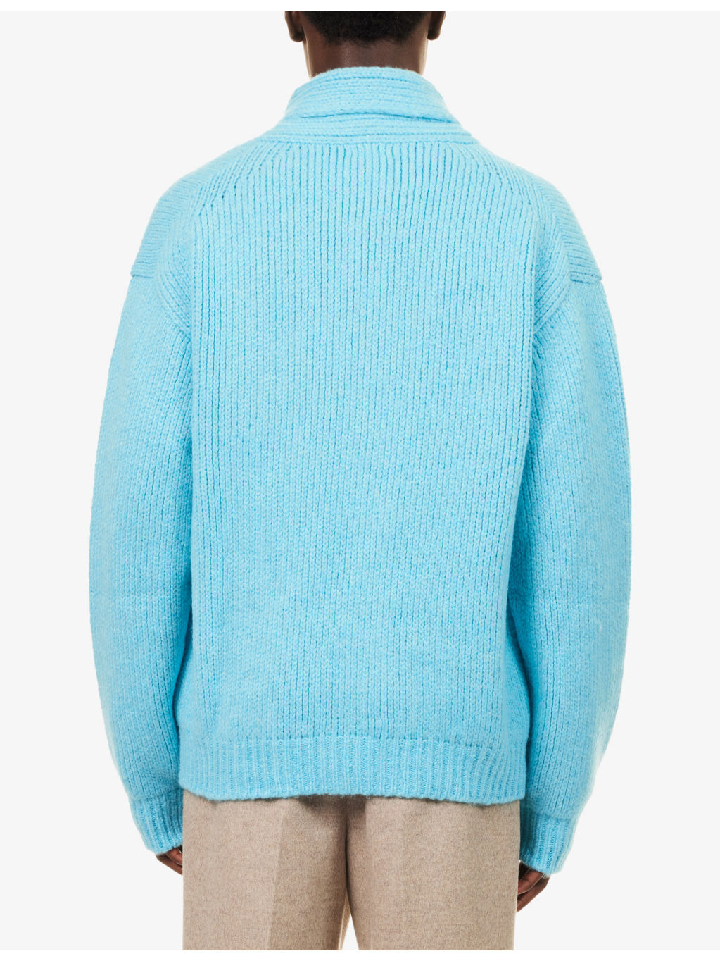 Shawl-Collar Regular-Fit Cashmere Cardigan - 4