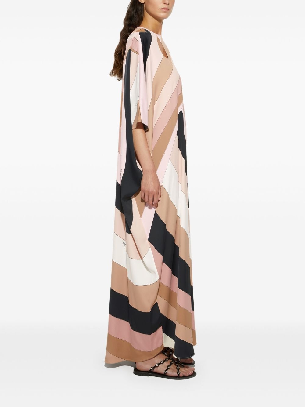 Iride-print dress - 3