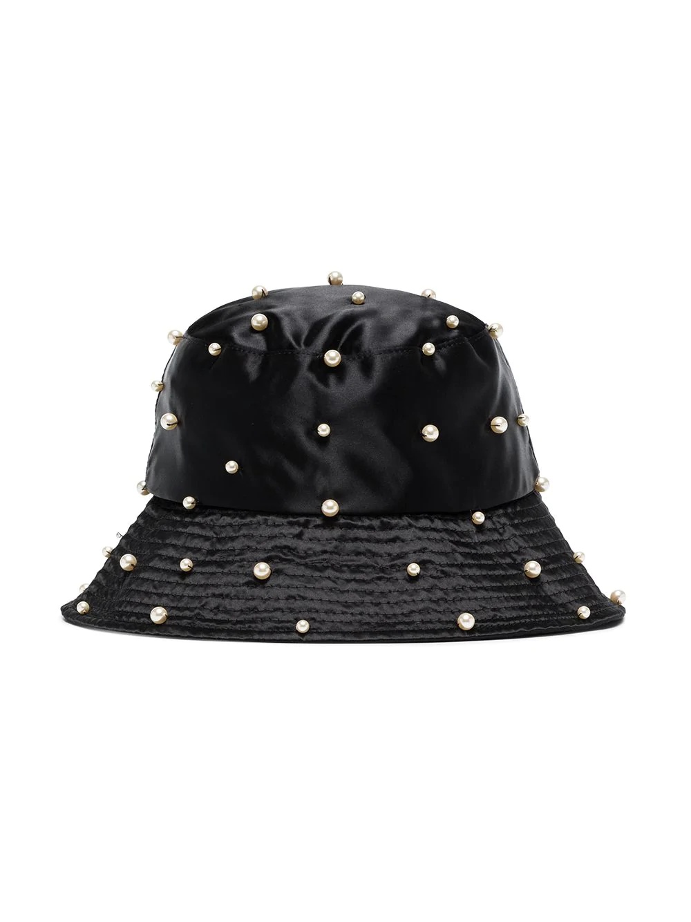 Mallorie pearl-embellished bucket hat - 4