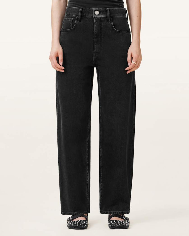SADIE BARREL LEG DENIM JEANS 5
