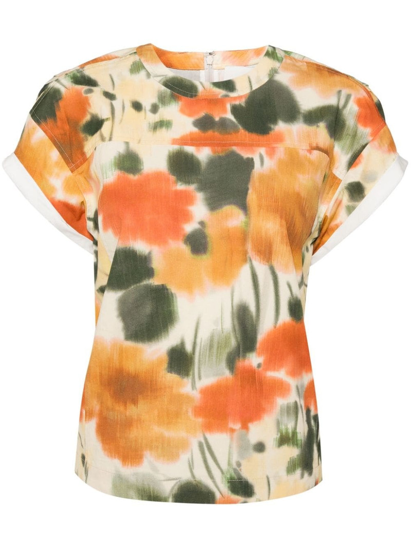 Blurred Marigold top - 1