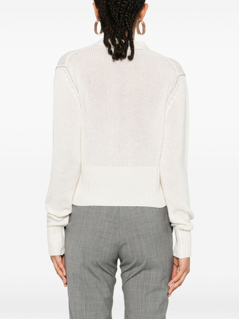 bead-embellished cashmere cardigan 4